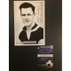 Signed picture card of Peter McParland the Aston Villa footballer.